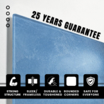 STEPLO (Design Blue) Magnetic Glass Wipe Boards - High Quality - Image 2