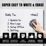 STEPLO (Best Selling) White Glass Board For Office - Built To Last - Image 4