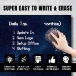 STEPLO (Starry Sky) Magnetic Glass Whiteboard - Ultra Smooth - Image 8