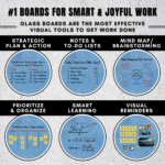 STEPLO (Design Blue) Magnetic Glass Wipe Boards - High Quality - Image 9