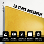 STEPLO (Design Yellow) Magnetic Glass Boards - Saves Space - Image 2