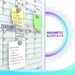 White (Magnetic) Quarterly/ 3-Months Glass Board Planner - 34 x 46 Inch - Image 5
