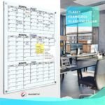 White (Magnetic) Quarterly/ 3-Months Glass Board Planner - 34 x 46 Inch - Image 6