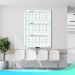 White (Magnetic) Quarterly/ 3-Months Glass Board Planner - 34 x 46 Inch - Image 8
