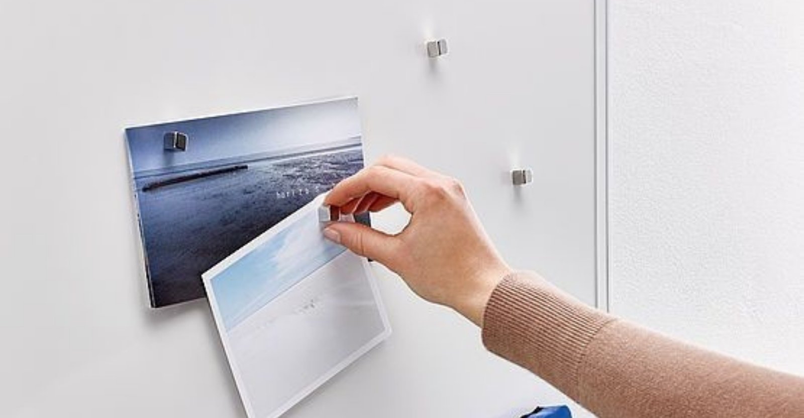 Strong, durable magnets for securely holding notes on glass writing boards.