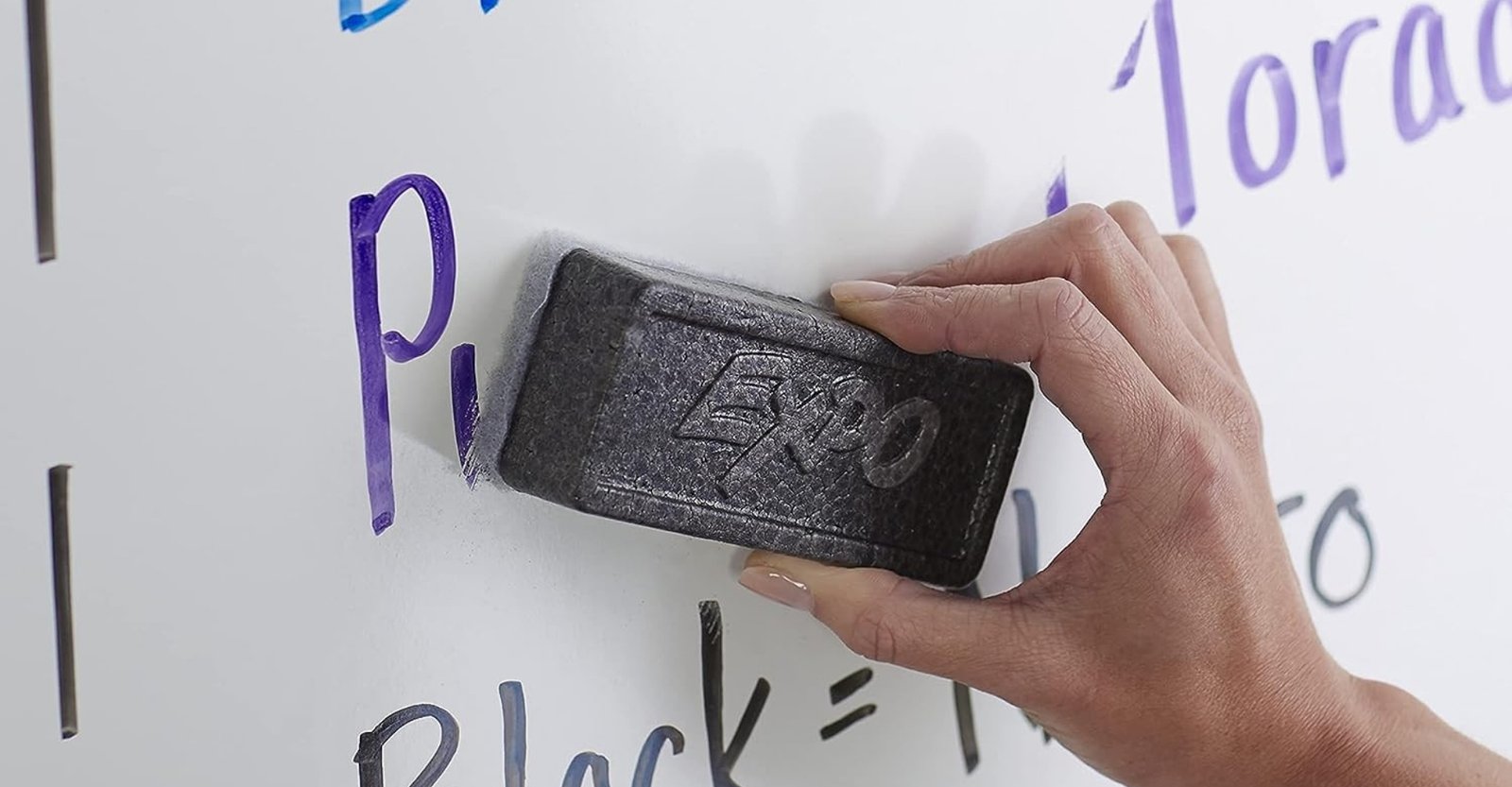 High-quality whiteboard erasers for clean and ghost-free writing surfaces.
